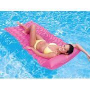 Boia Colchão inflável Bronzeador para piscina Colchão Esteira Rosa Pink Intex 58807-R