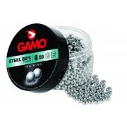 Esferas de aço Gamo Steel BB's Tough Training 4,5mm 500 unidades