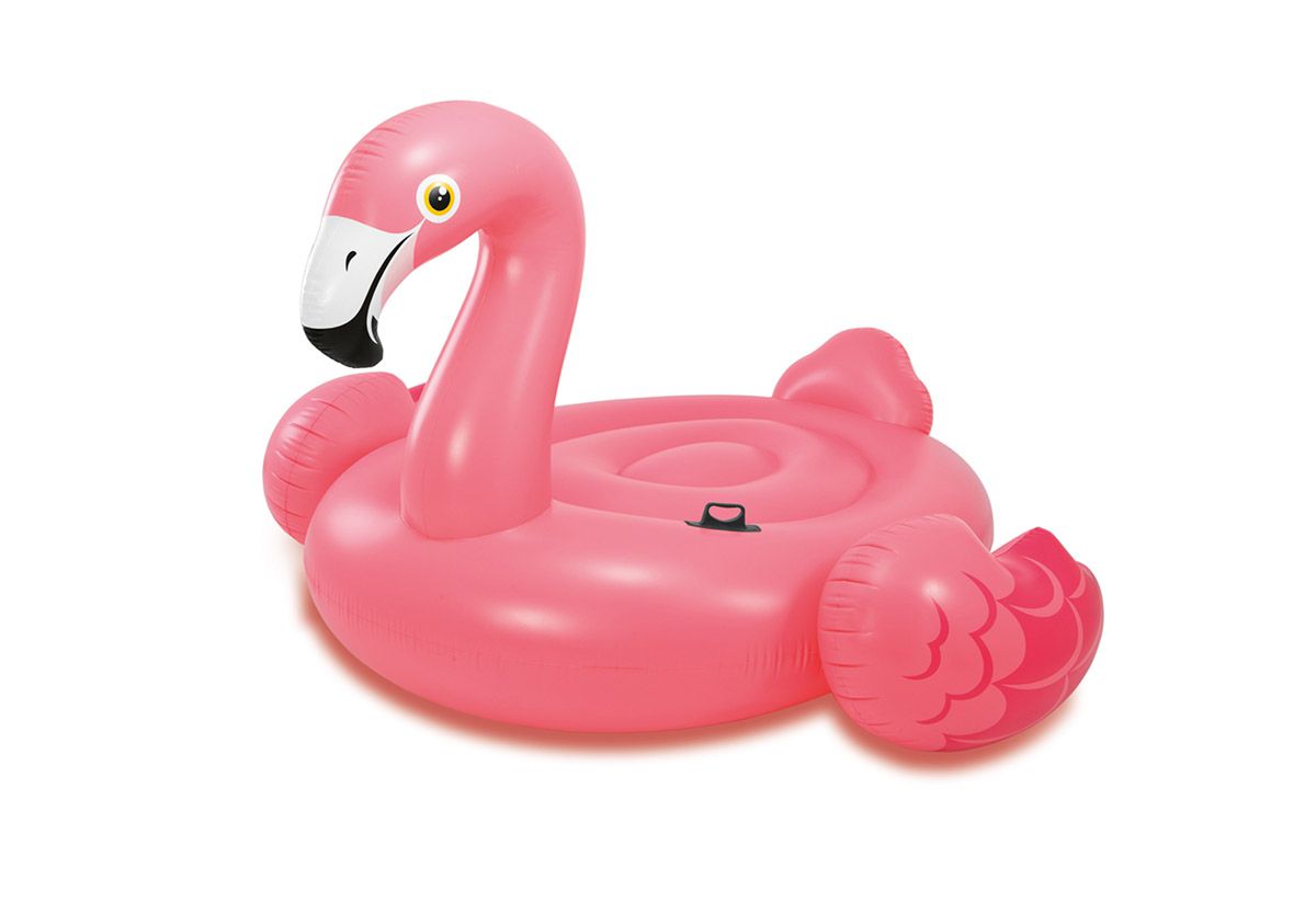 Boia para piscina Flamingo Rosa Gigante Intex 56288