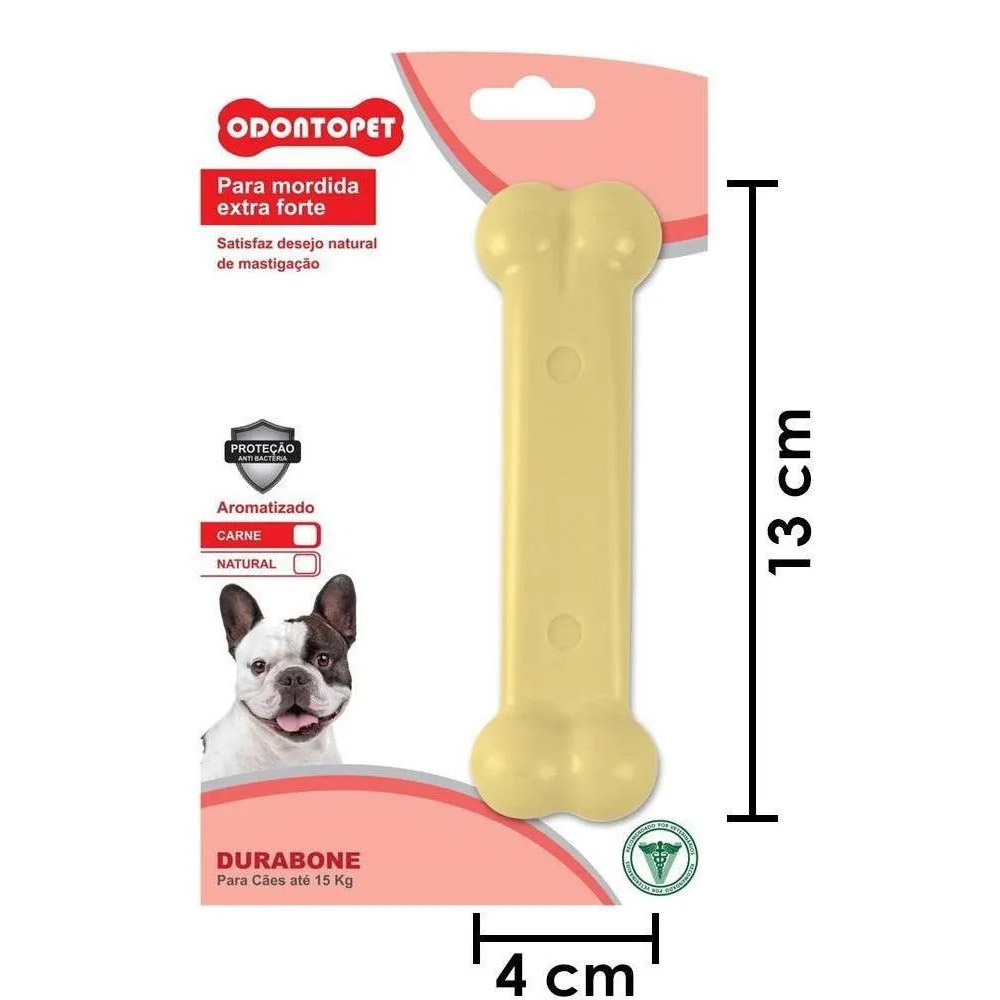 Brinquedo Osso Mordedor de cachorro super resistente Odontopet Durabone Mordida Extra Forte até 15 Kg