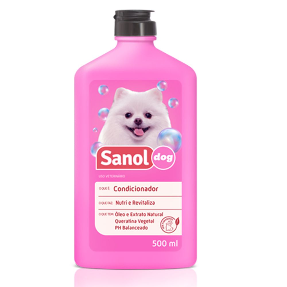 Combo Kit completo para banho de cachorro: Shampoo Pelos Claros, Condicionador Revitalizante e Perfume machos
