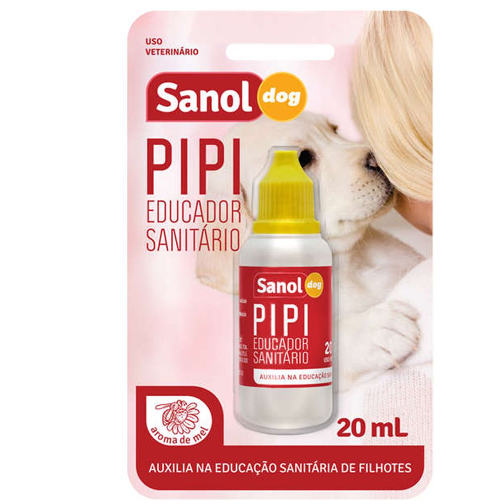 Educador Sanitário Pipi Dog Pode Sanol ( Atrativo Xixi Sim ) 20ml