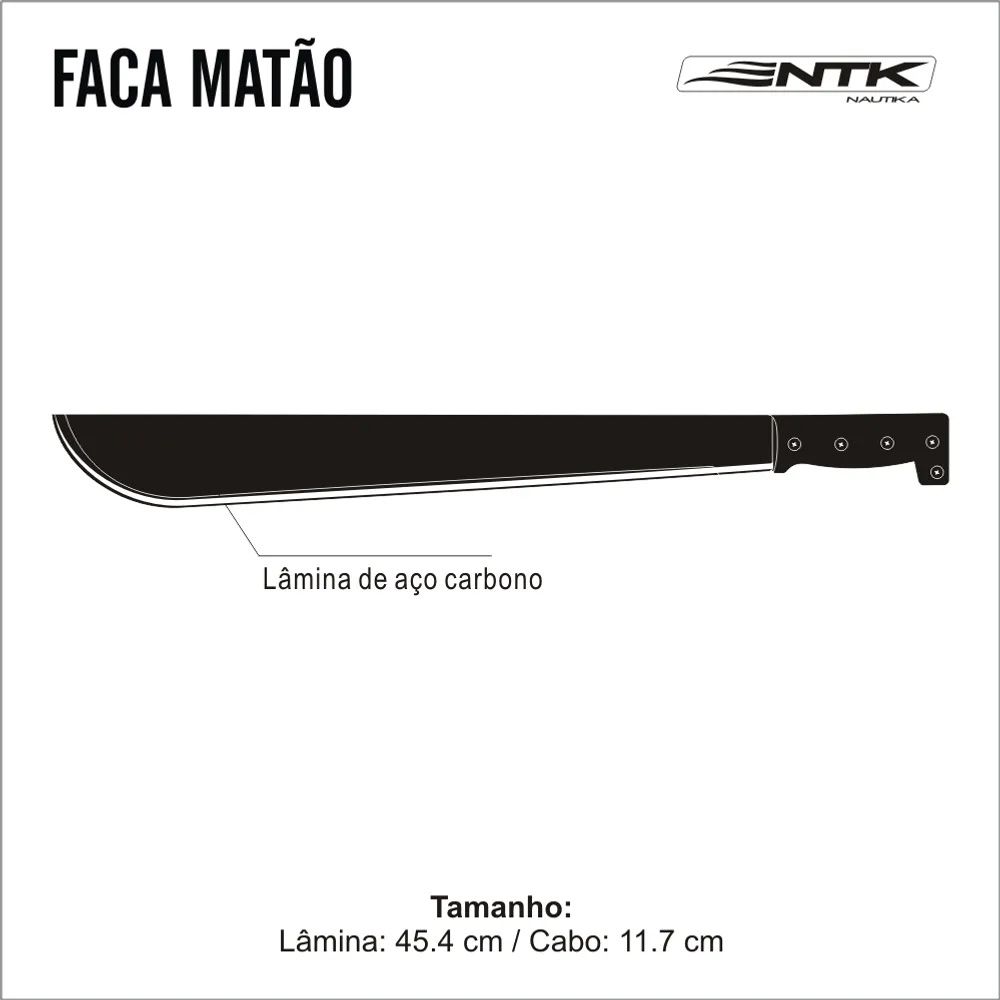 Facão Matão Nautika 57cm