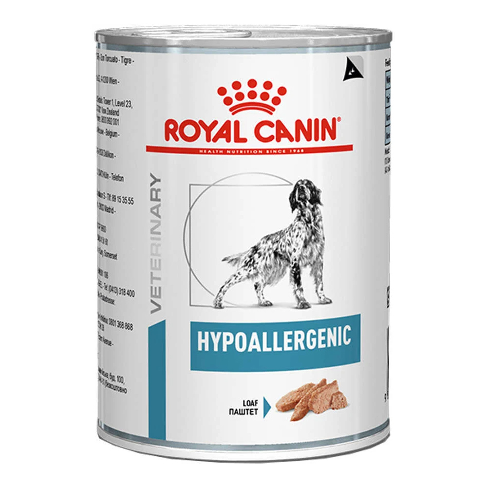 Ração Úmida Royal Canin Hypoallergenic Cães Adultos 400 g