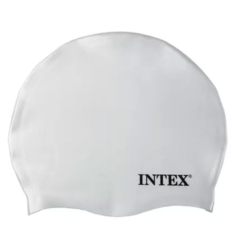 Touca de silicone para mergulho, natação Intex