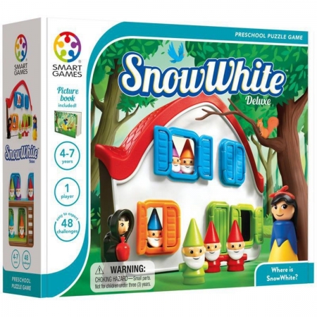Brinquedo Educativo Lúdico Smart Games Branca de Neve e os Sete Anões