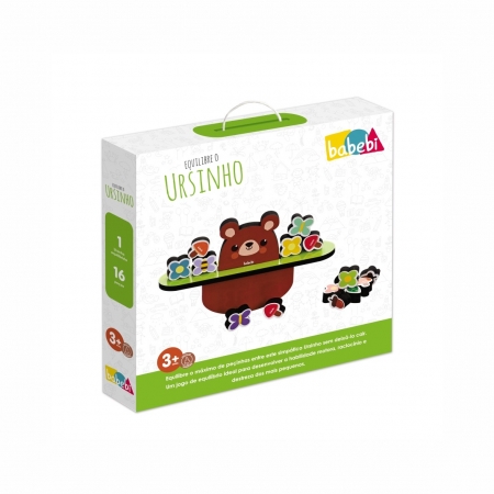 Brinquedo Educativo Montessori Equilibre O Ursinho