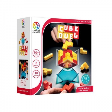 Jogo Tabuleiro Raciocínio Lógico Smart Games Lúdico Cube Duel