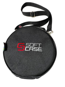 Semi Case Soft Case Para Fone De Ouvido E Pen-drive Headphone Com Alça a Tira colo e Mosquetão Para Prender na Mochila