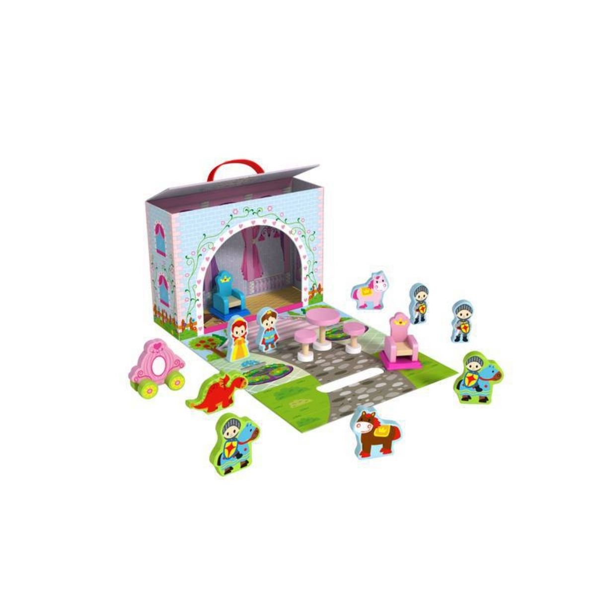 Brinquedo Educativo Tooky Toy Caixa Divertida - Castelo