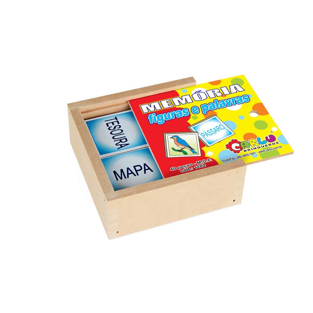 Brinquedo Educativo Memória Kit Com 10 Jogos Pedagógico Montessori