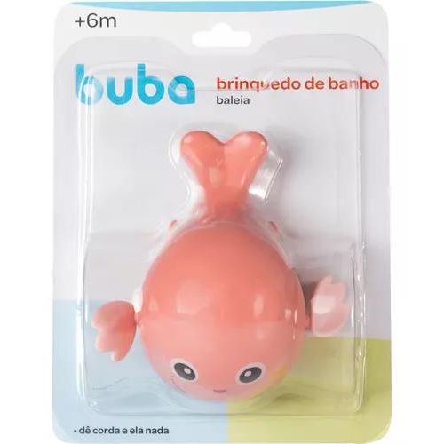 Brinquedos Para Banho E Piscina  Bebe Baleia Infantil 6M+