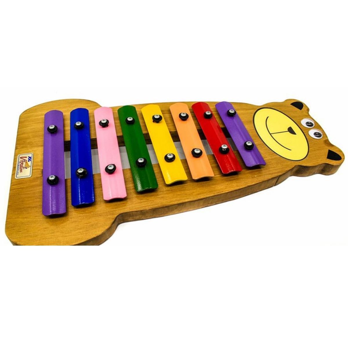Instrumento Musical Infantil Metalofone Urso