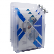 Organizador de Mesa Cristal | Vertical - Isoflex