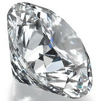 Diamante Brilhante Redondo 0.12cts (12 Pontos) Branco Natural