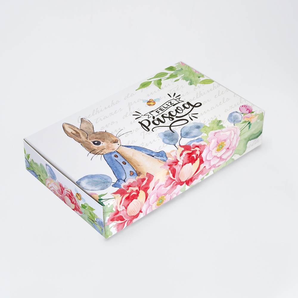 Caixa para 15 doces Páscoa - Peter Rabbit C/10 un