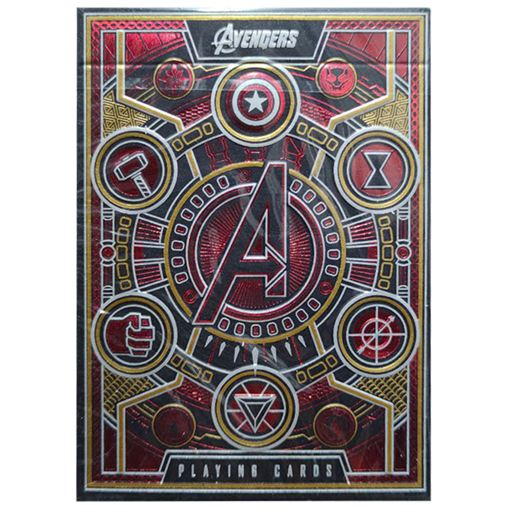 Baralho Avengers | Vingadores Vermelho