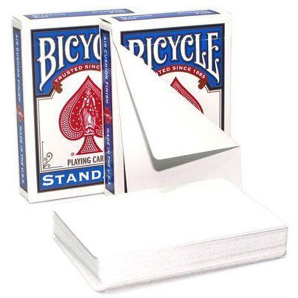 Baralho Bicycle Blank Card Both Sides