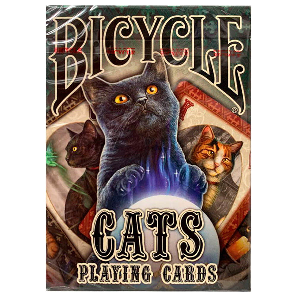 Baralho Bicycle Cats by Lisa Parker
