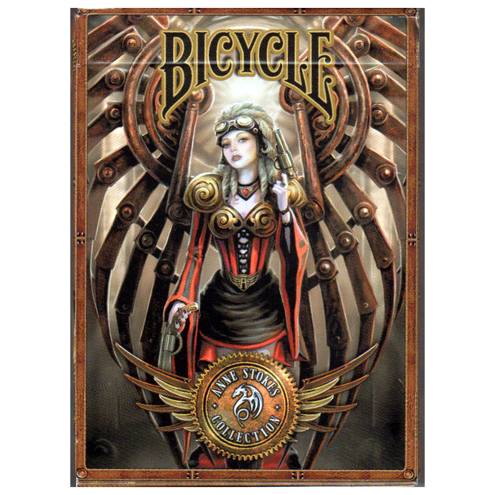 Baralho Bicycle Steampunk by Anne Stokes