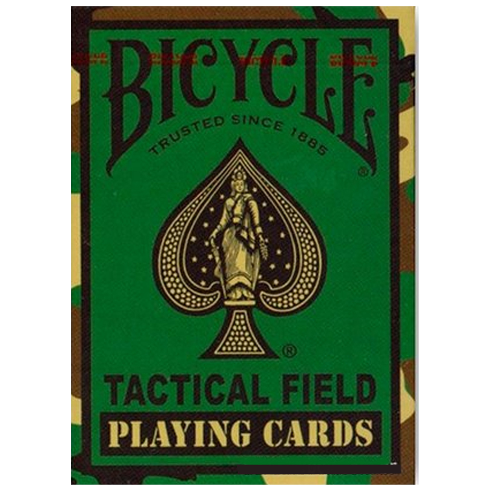 Baralho Bicycle Tactical Field  Desert jungle Green