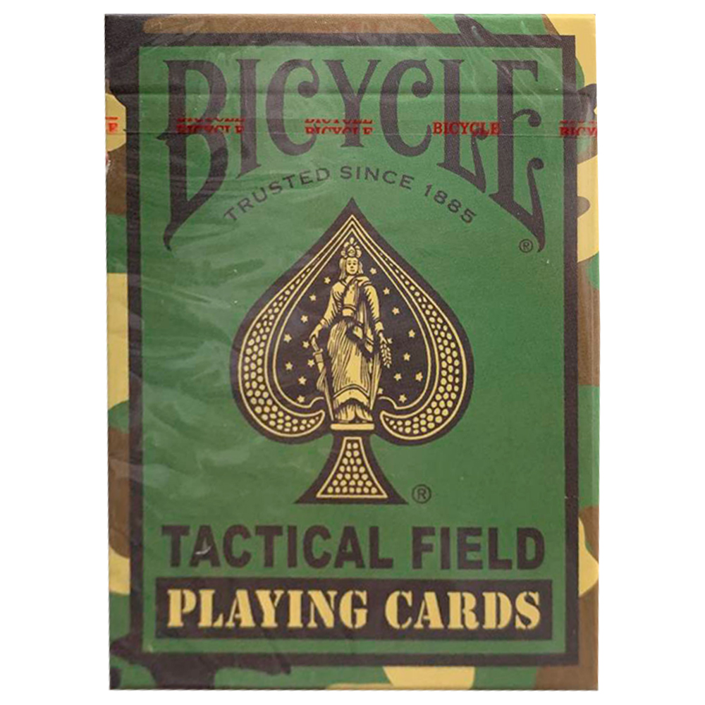 Baralho Bicycle Tactical Field  Desert jungle Green