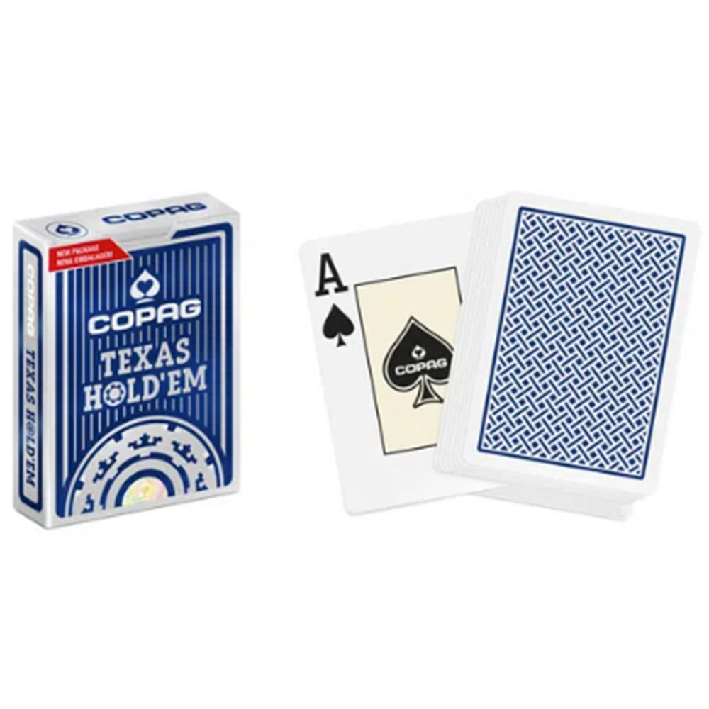 Baralho Copag de Poker  Texas Hold Azul