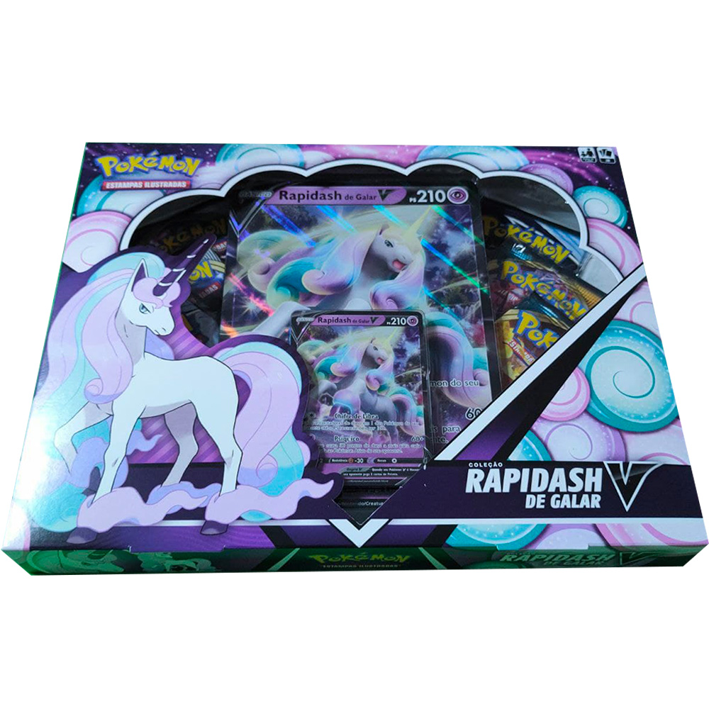 Box Coleção Especial - Rapidash de Galar-V