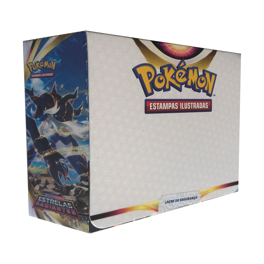 Box Display Pokémon Espada e Escudo 10 Estrelas Radiante