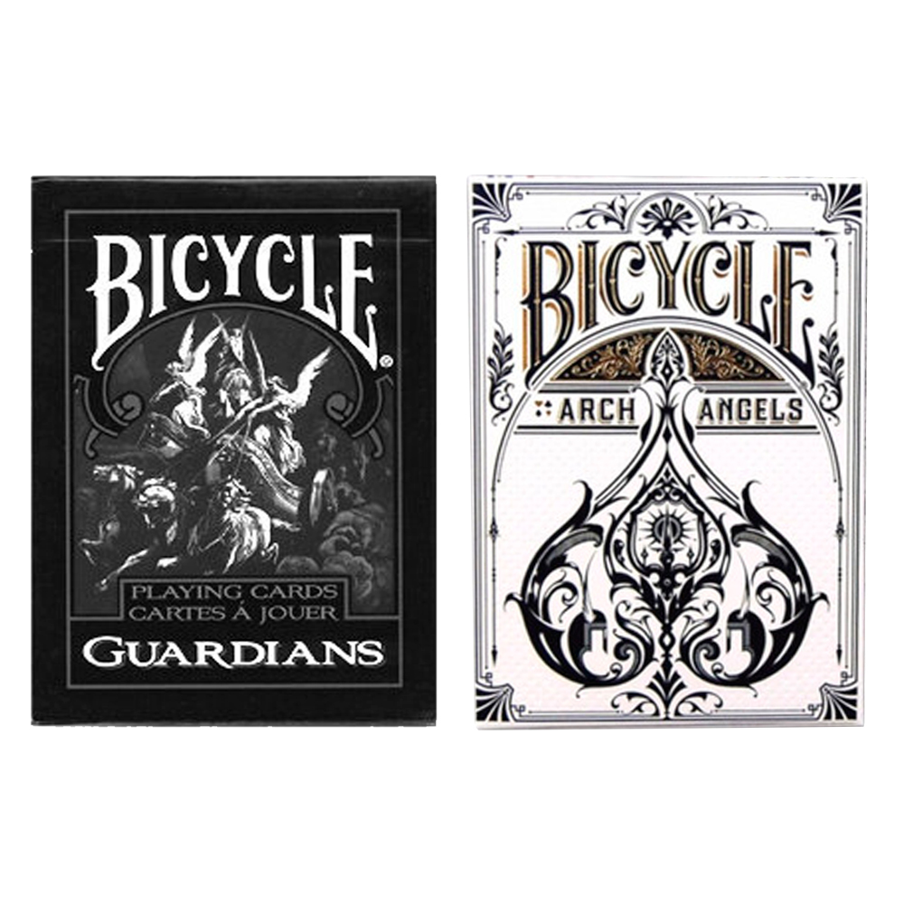 Par de baralhos Bicycle Guardians + Bicycle Archangels