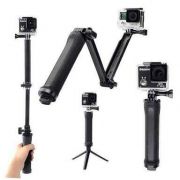 Braço Três Articulações Suporte Câmeras Compactas Para GoPro