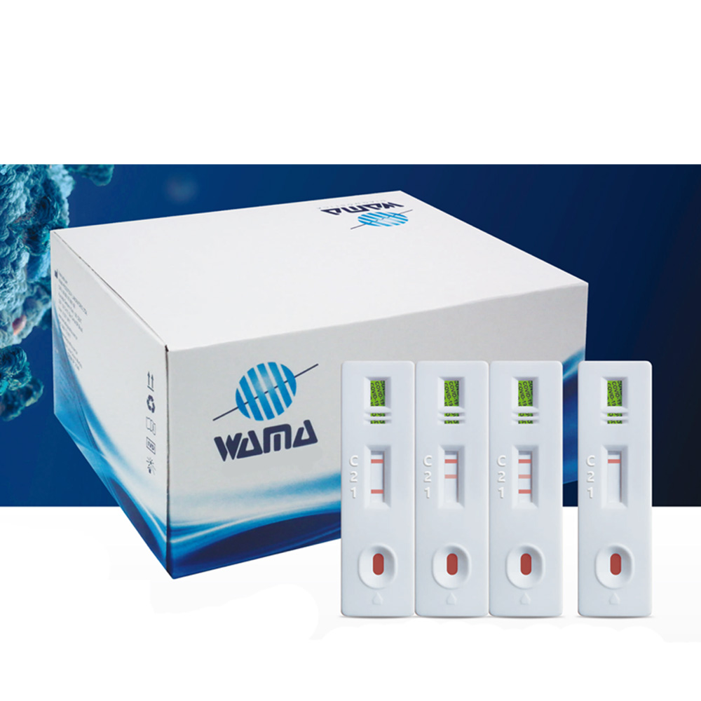 Teste Rápido Covid-19 IgM/IgG Wama - Caixa com 25 unidades - Loja Saúde - Testes Para COVID-19 e Drogas, Máscaras e Suplementos