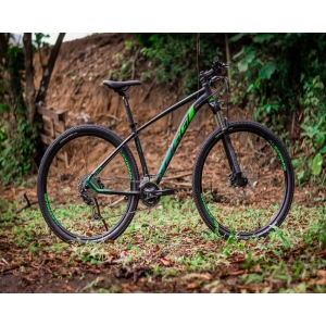 Bike Oggi 7.1 2022 Big Whell Shimano Deore 18V Preto Verde