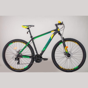 Bike Trinx M100 Max 2020 24v Shimano Verde Amarela