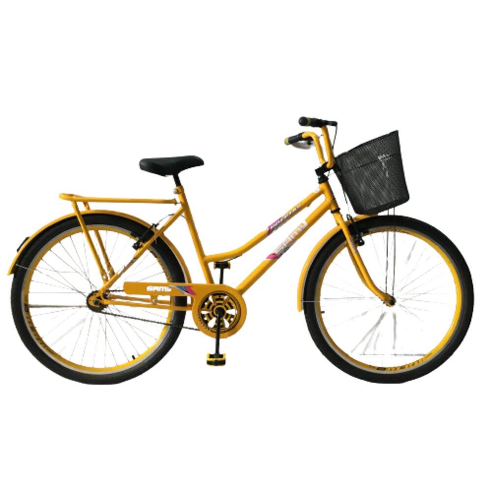 Bicicleta 26 Tropical Comum Samy Amarelo