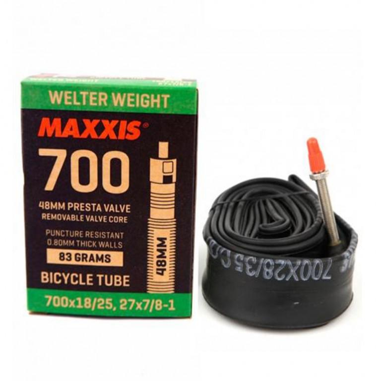 Camara Maxxis Light 700X18/25 Válvula Presta 48MM