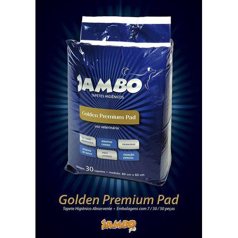 Tapete higiênico para cães  Jambo PET - Excelente absorção- Gold premium 