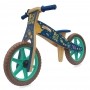 Bicicleta de Equilíbrio Biciquetinha Astronauta Azul Verde