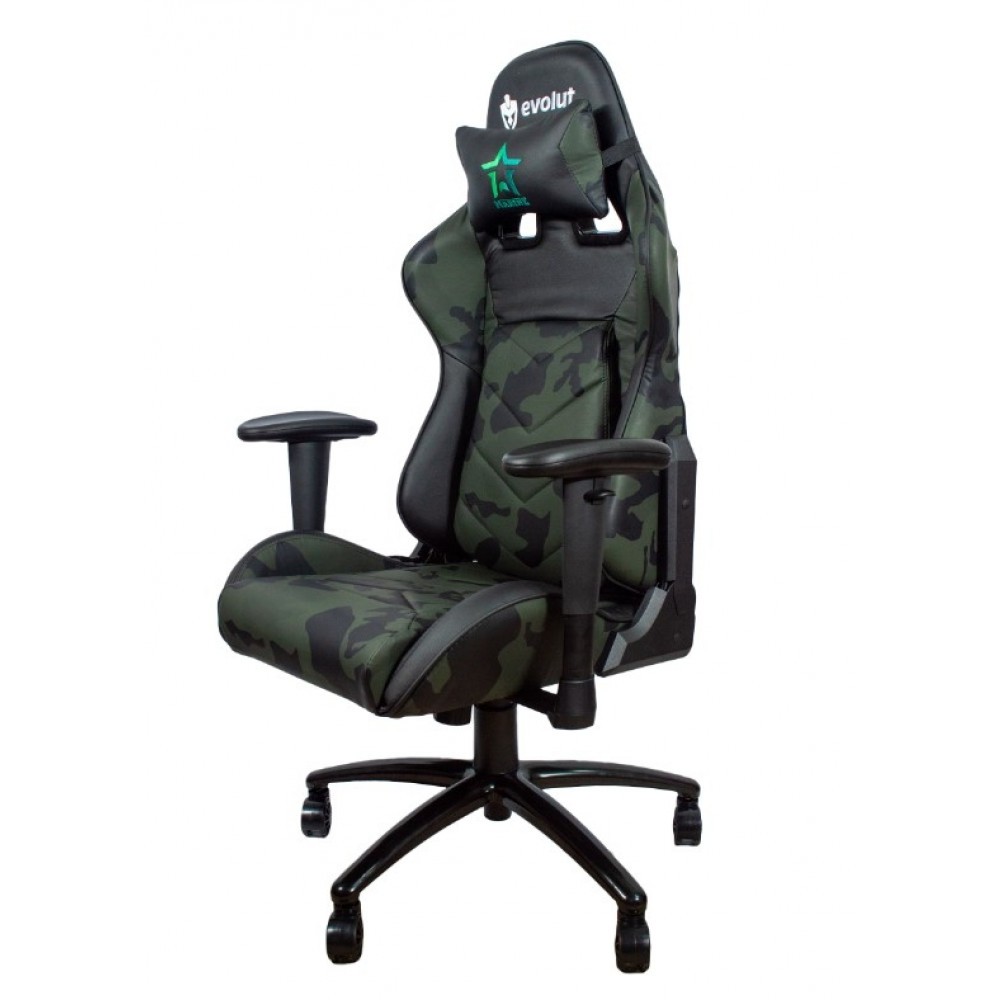 Cadeira Gamer Reclinável Marine Camuflada EG-950 Evolut