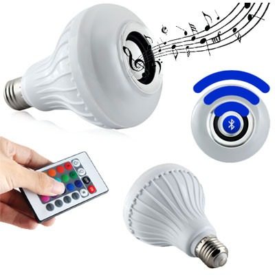 Caixa de Som Bluetooth Lâmpada Multi LED RAD-5313