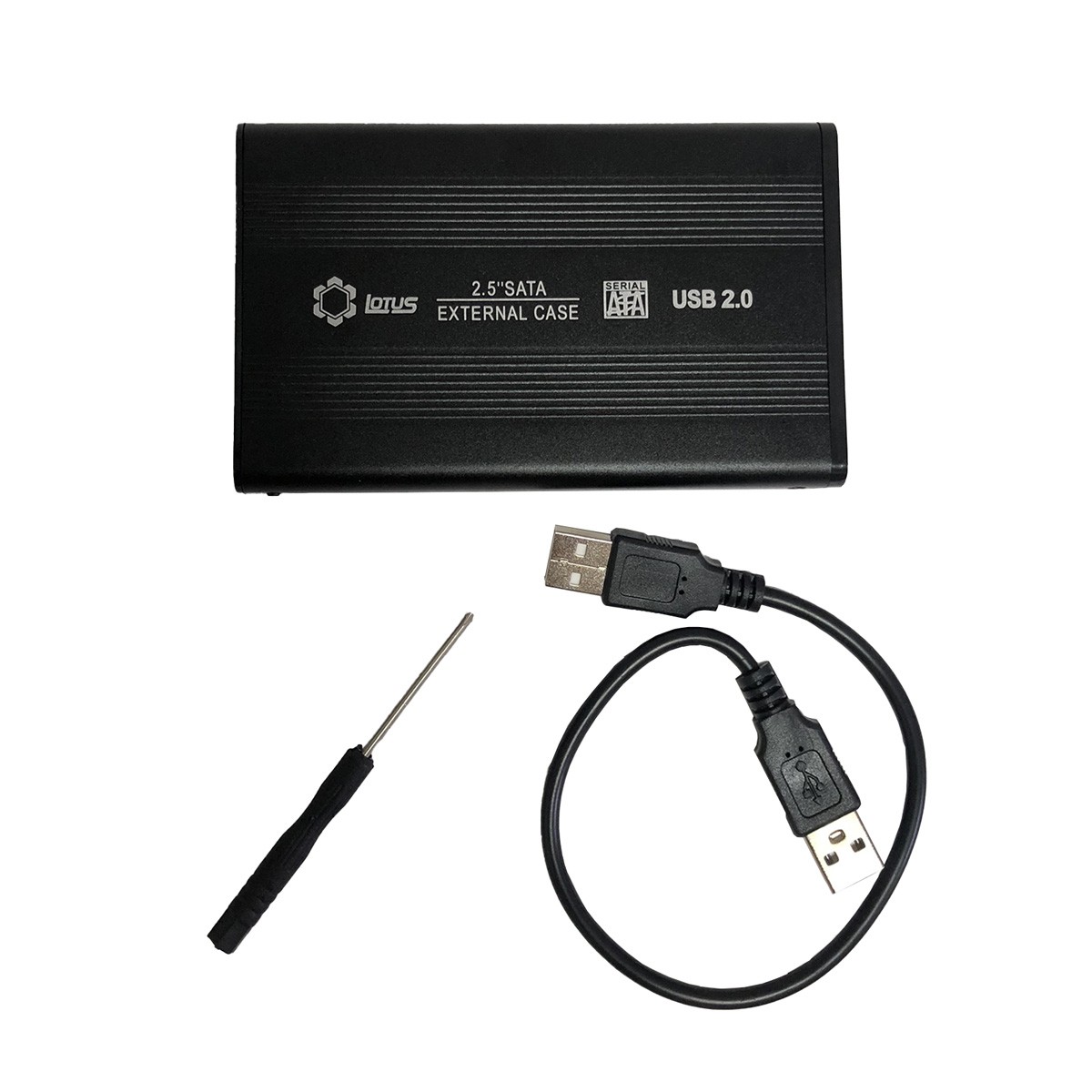 Case para HD Externo 2.5 Polegadas USB 2.0 LT-256 Lotus