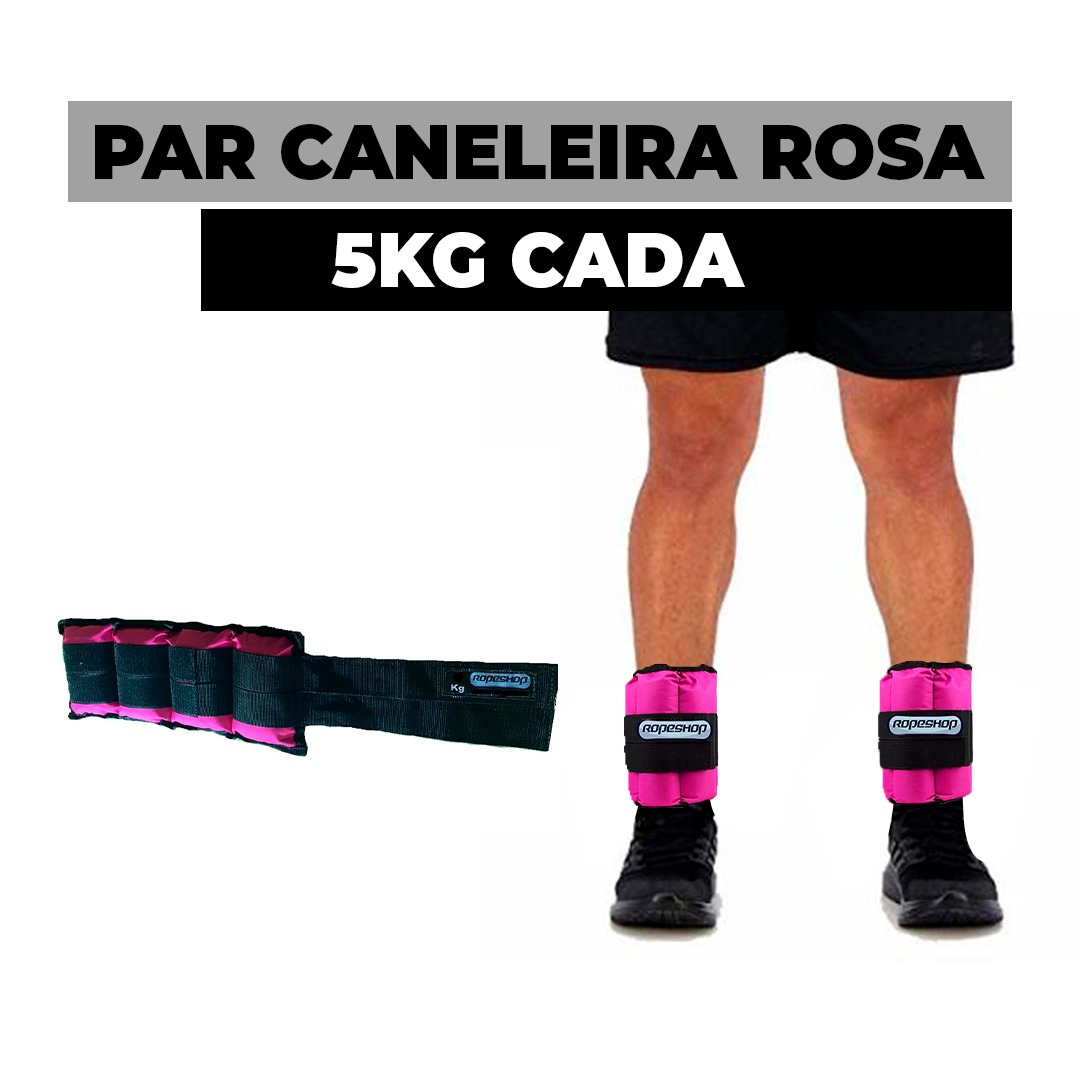 Kit Caneleira Rosa 3kg, 4 kg e 5 kg