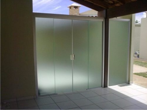 Adesivo Decorativo Jateado Liso para Vidro 1 x 1m  - Box, Janelas e Portas