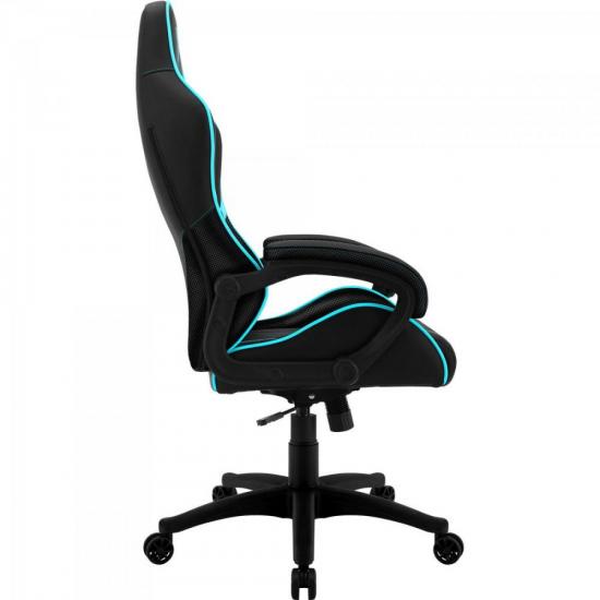 Cadeira Gamer Profissional AIR BC-1 EN61874 PRETA/CIANO THUNDERX3