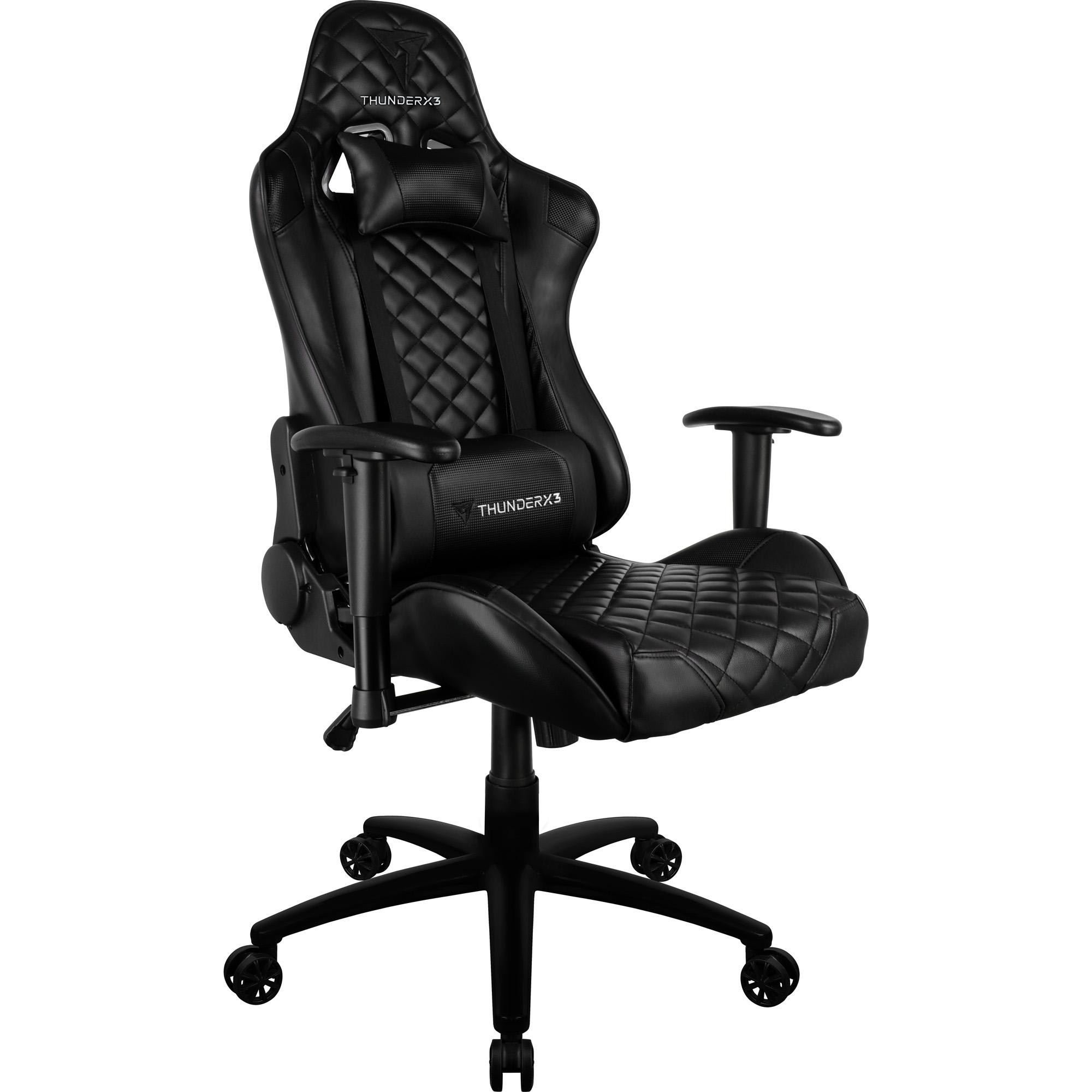 Cadeira Gamer Profissional TGC12 Preta THUNDERX3 Super confortável
