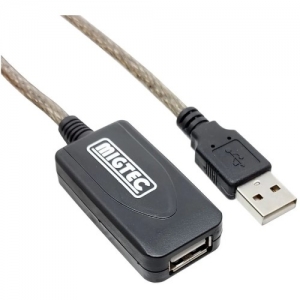 CABO EXTENSOR USB AMPLIFICADO 10 METROS MACHO-FEMEA CB-120 LOTUS