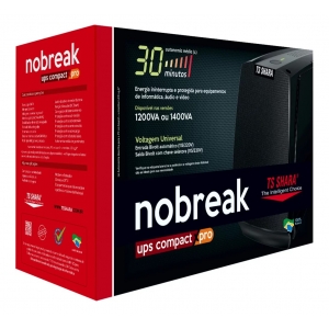 Nobreak 1400VA Entrada 220v Saída 115/220V Com 6 Tomadas 1 Bateria + Expansão UPS XPro Ts Shara - Foto 2