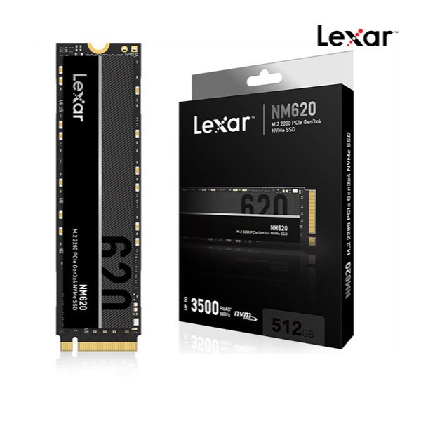 SSD 512GB M.2 NVMe 3500MBPS PCIE 2280 NM620 LEXAR - Foto 0