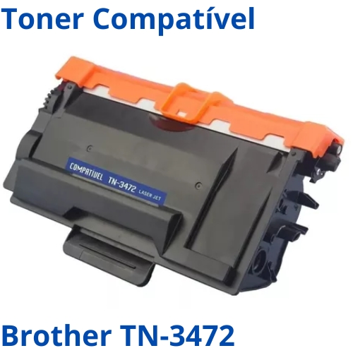 TONER COMPATIVEL BROTHER TN-3472 PRETO RHB