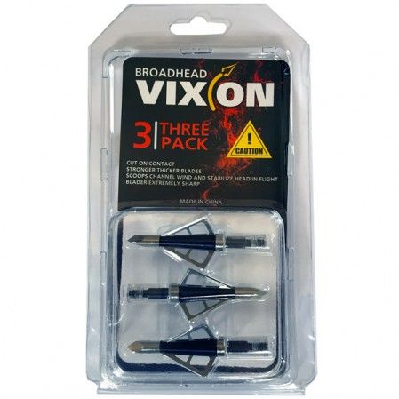 Ponta caça Vixion V-326 (kit 3 pçs) Rosca